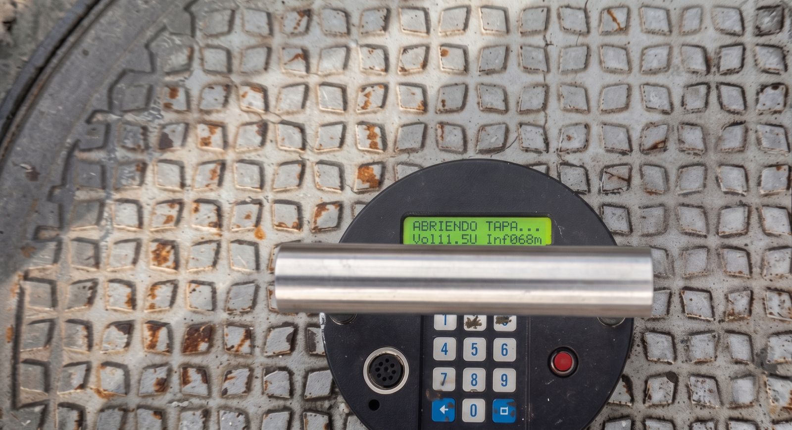 Instalación de Tecnotapa en campo 8